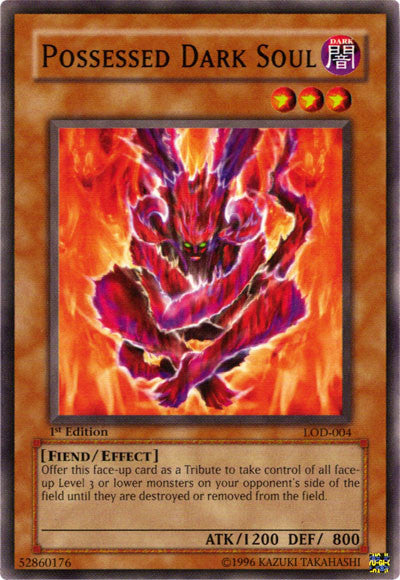 Possessed Dark Soul [LOD-004] Common Yu-Gi-Oh!