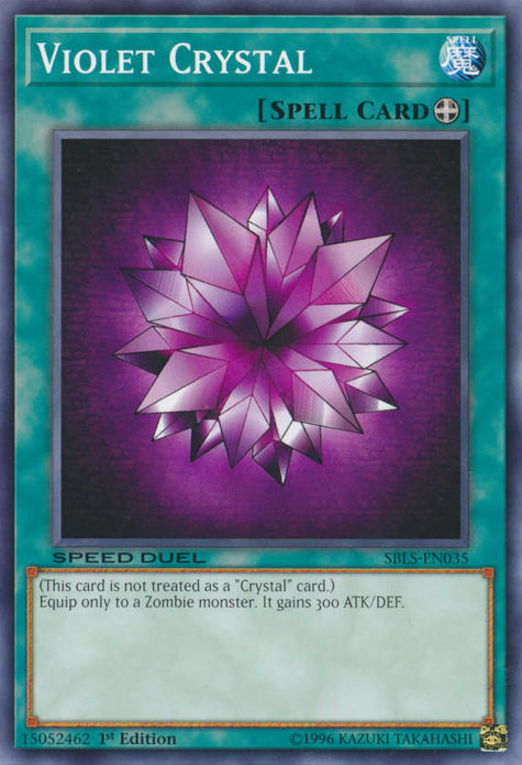 Violet Crystal [SBLS-EN035] Common Yu-Gi-Oh!