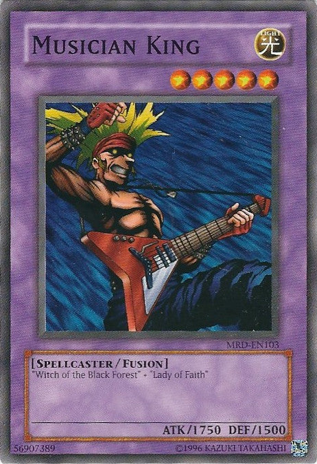 Musician King [MRD-EN103] Common Yu-Gi-Oh!