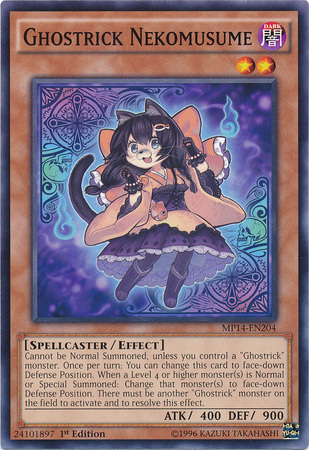 Ghostrick Nekomusume [MP14-EN204] Common Yu-Gi-Oh!