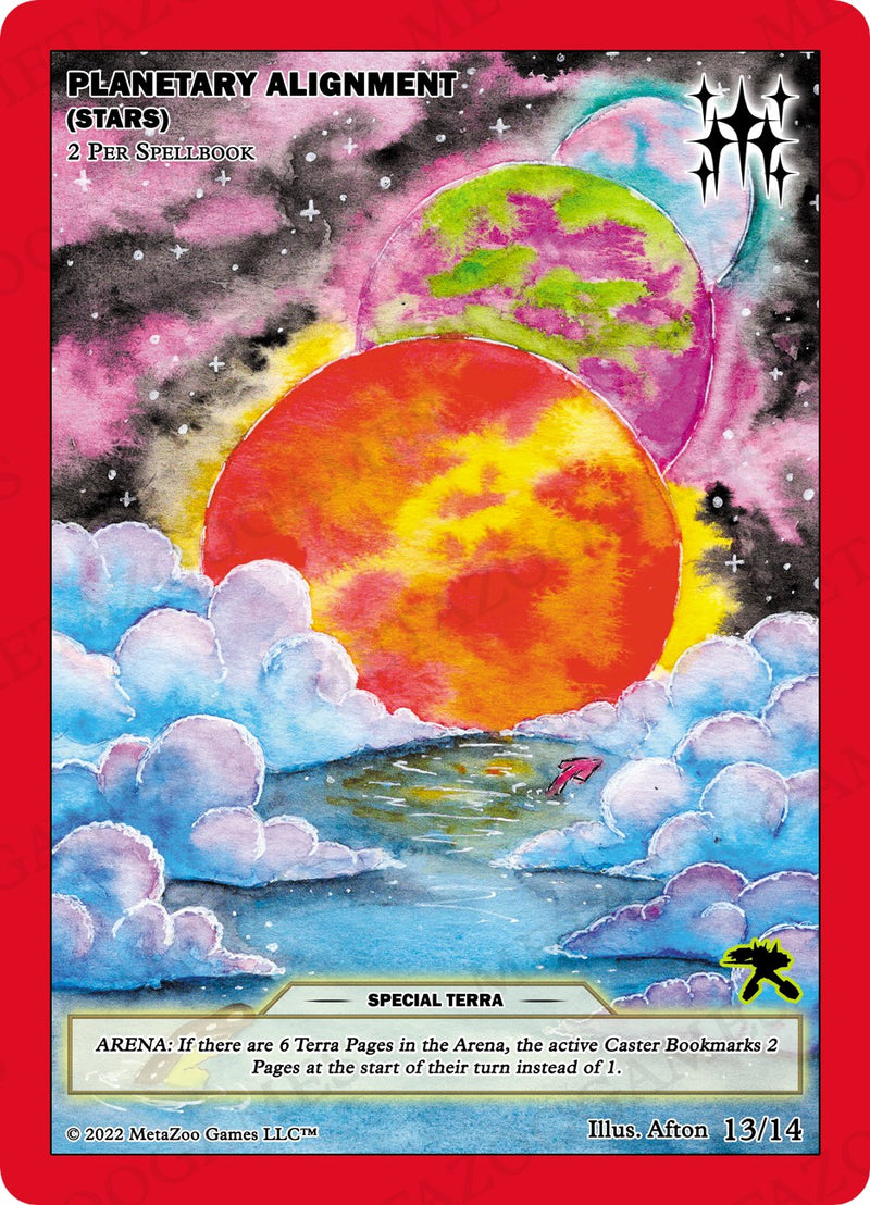 Planetary Alignment (Stars) [Cryptid Nation: UFO First Edition Tribal Theme Decks] Metazoo