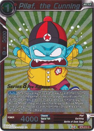 Pilaf, the Cunning (BT8-015_PR) [Malicious Machinations Prerelease Promos] Dragon Ball Super