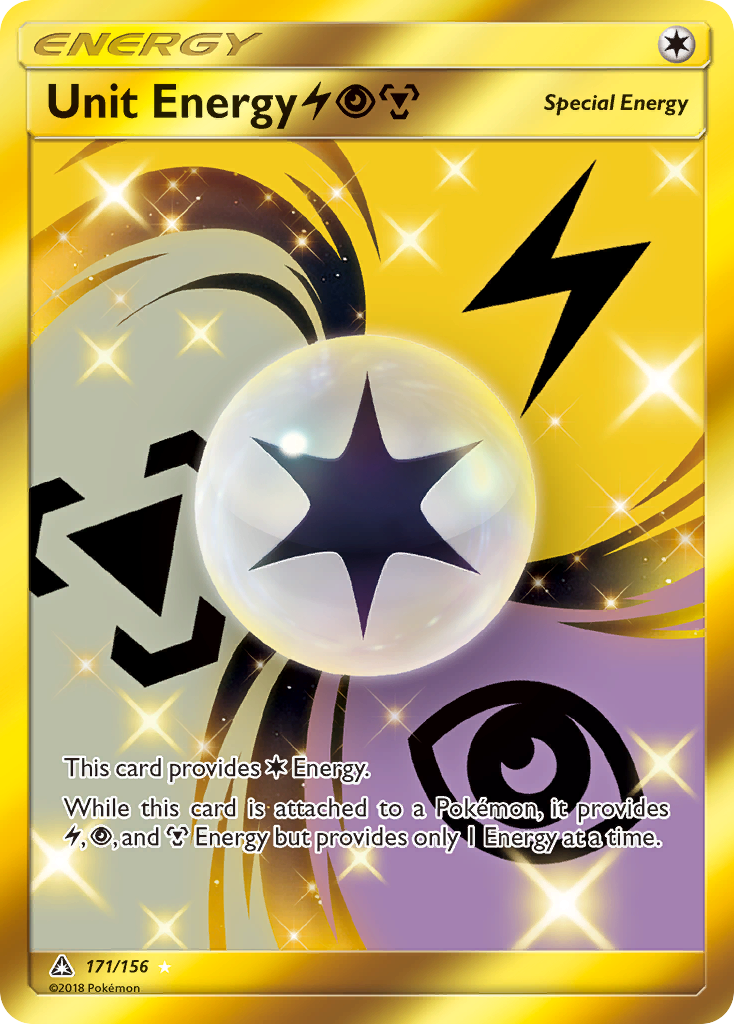 Unit Energy (171/156) (Lightning, Psychic, Metal) [Sun & Moon: Ultra Prism] Pokémon
