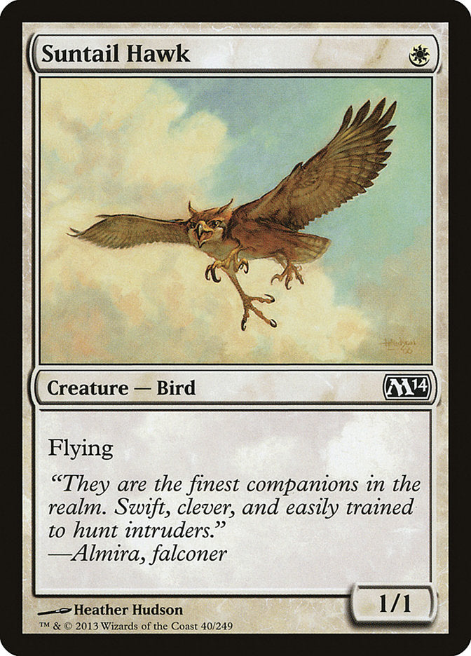 Suntail Hawk [Magic 2014] Magic: The Gathering
