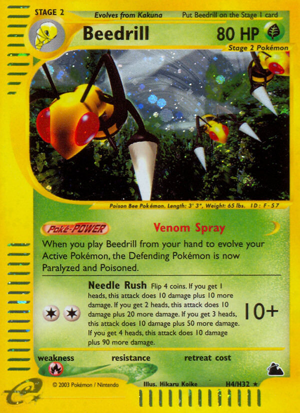 Beedrill (H4/H32) [Skyridge] Pokémon