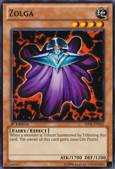 Zolga [BP02-EN022] Common Yu-Gi-Oh!