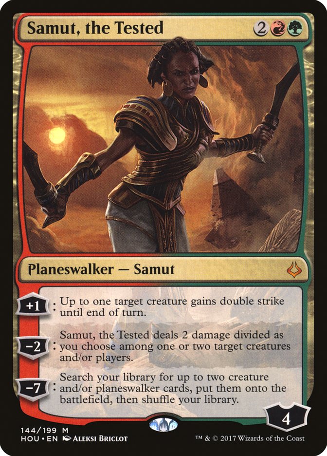 Samut, the Tested [Hour of Devastation] Magic: The Gathering