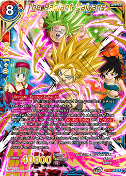 The Radiant Saiyans (BT15-154) [Saiyan Showdown] Dragon Ball Super