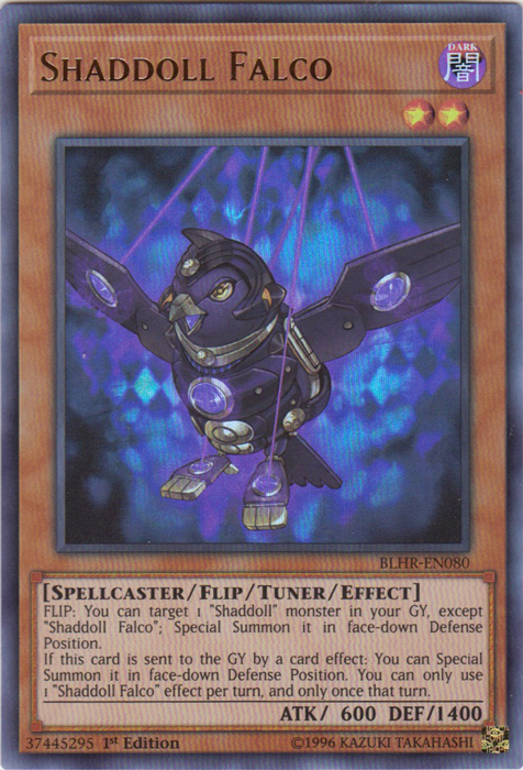 Shaddoll Falco [BLHR-EN080] Ultra Rare Yu-Gi-Oh!