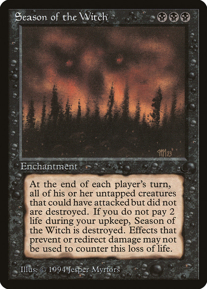 Season of the Witch [The Dark] Magic: The Gathering