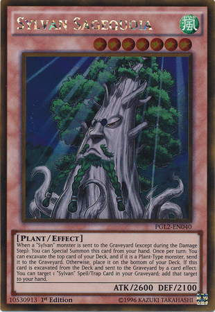 Sylvan Sagequoia [PGL2-EN040] Gold Rare Yu-Gi-Oh!