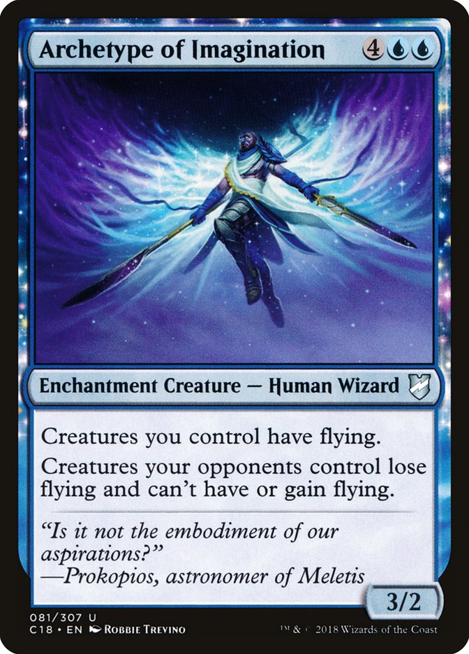 Archetype of Imagination [Commander 2018] Magic: The Gathering