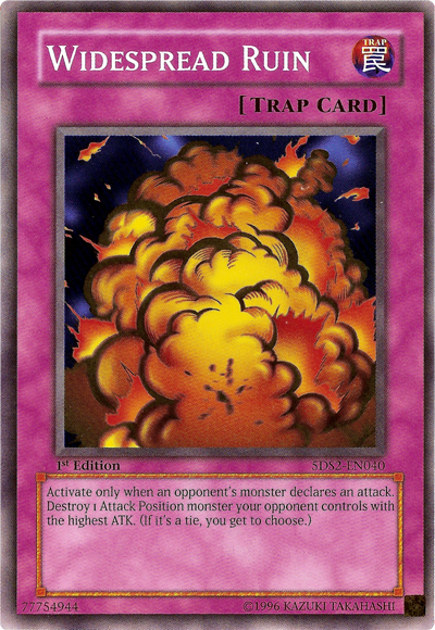 Widespread Ruin [5DS2-EN040] Common Yu-Gi-Oh!