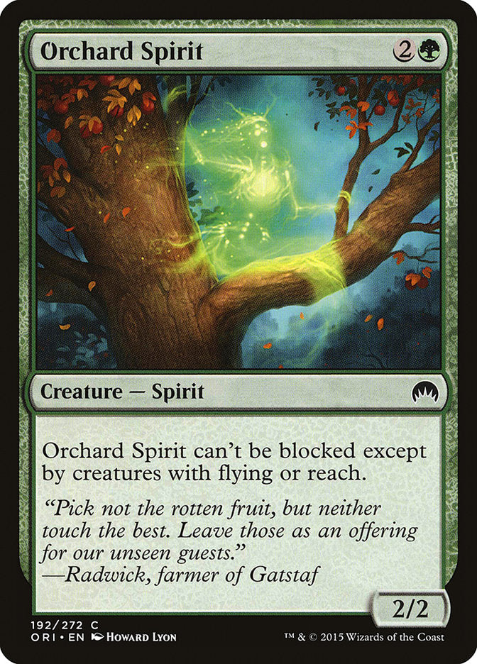 Orchard Spirit [Magic Origins] Magic: The Gathering