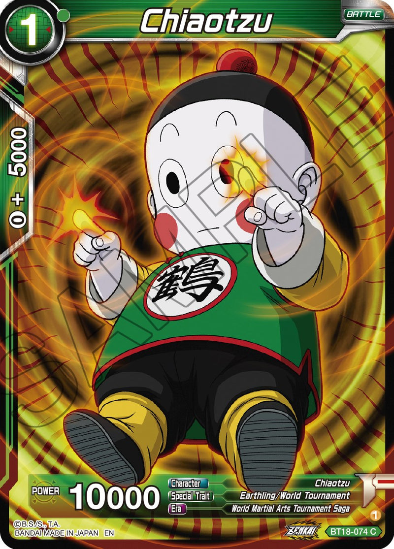 Chiaotzu (BT18-074) [Dawn of the Z-Legends] Dragon Ball Super