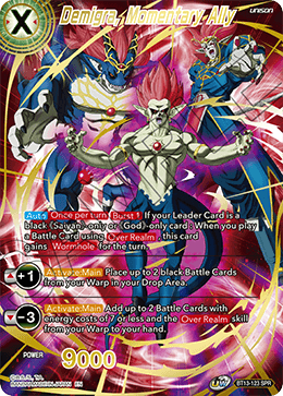 Demigra, Momentary Ally (Special Rare) (BT13-123) [Supreme Rivalry] Dragon Ball Super