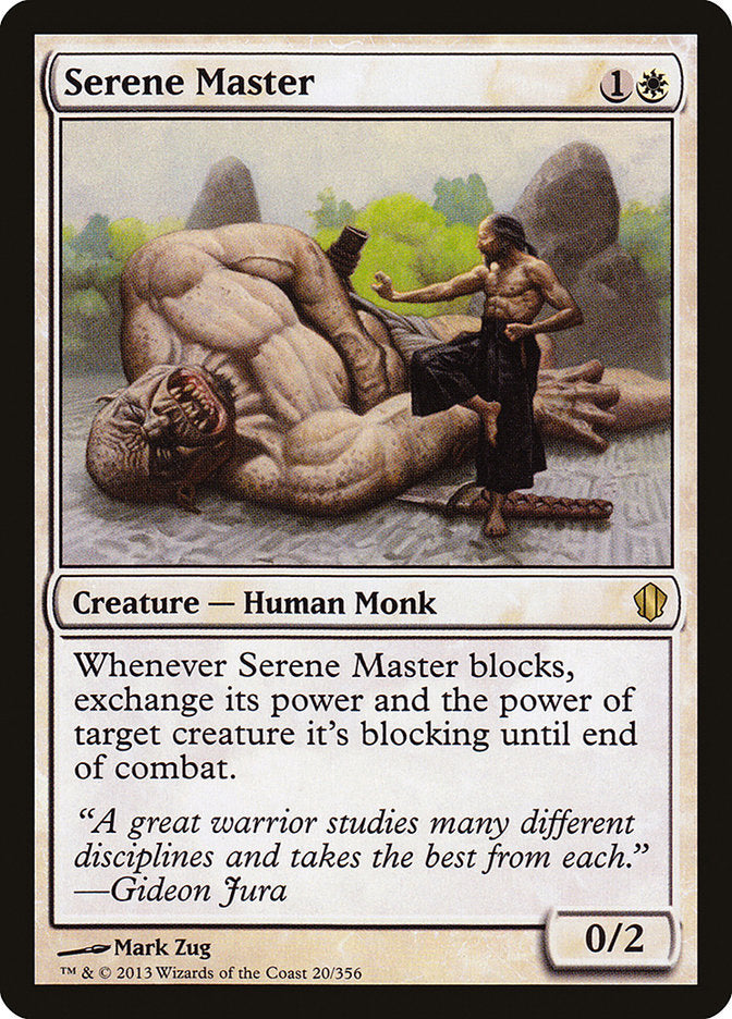 Serene Master [Commander 2013] Magic: The Gathering