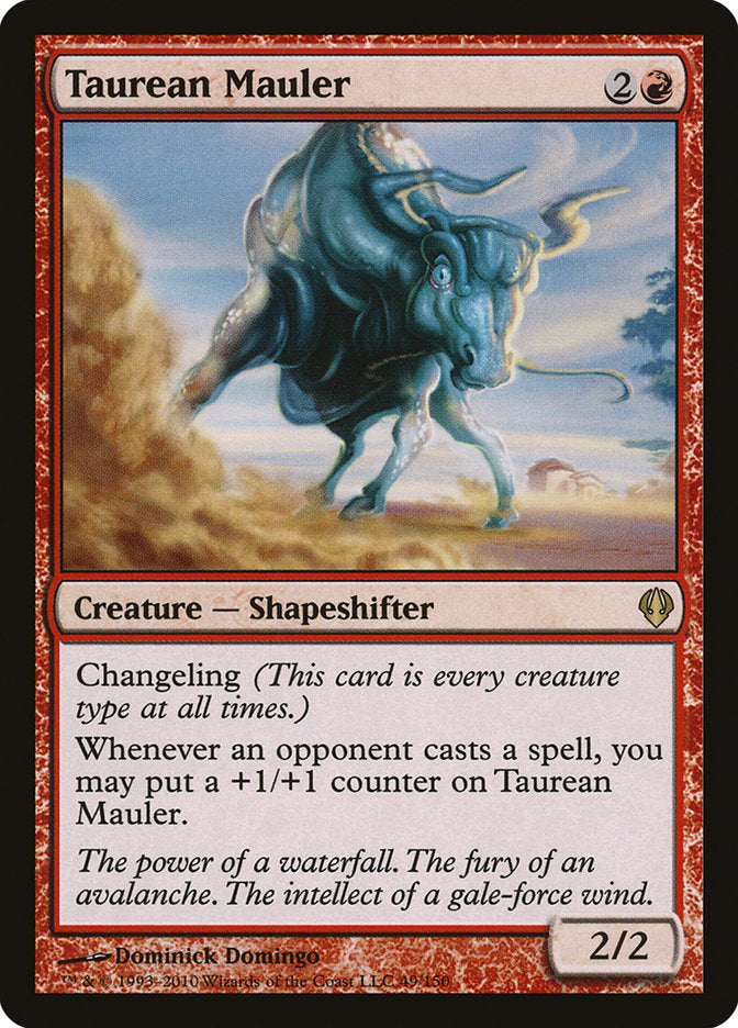 Taurean Mauler [Archenemy] Magic: The Gathering