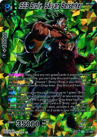 SS3 Broly, Saiyan Berserker (BT7-127) [Assault of the Saiyans] Dragon Ball Super