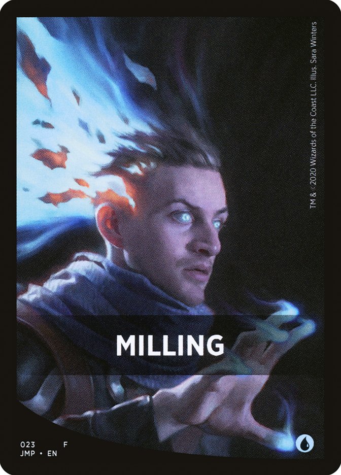 Milling Theme Card [Jumpstart Front Cards] Magic: The Gathering