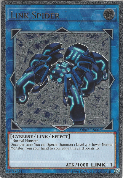 Link Spider [OP07-EN002] Ultimate Rare Yu-Gi-Oh!