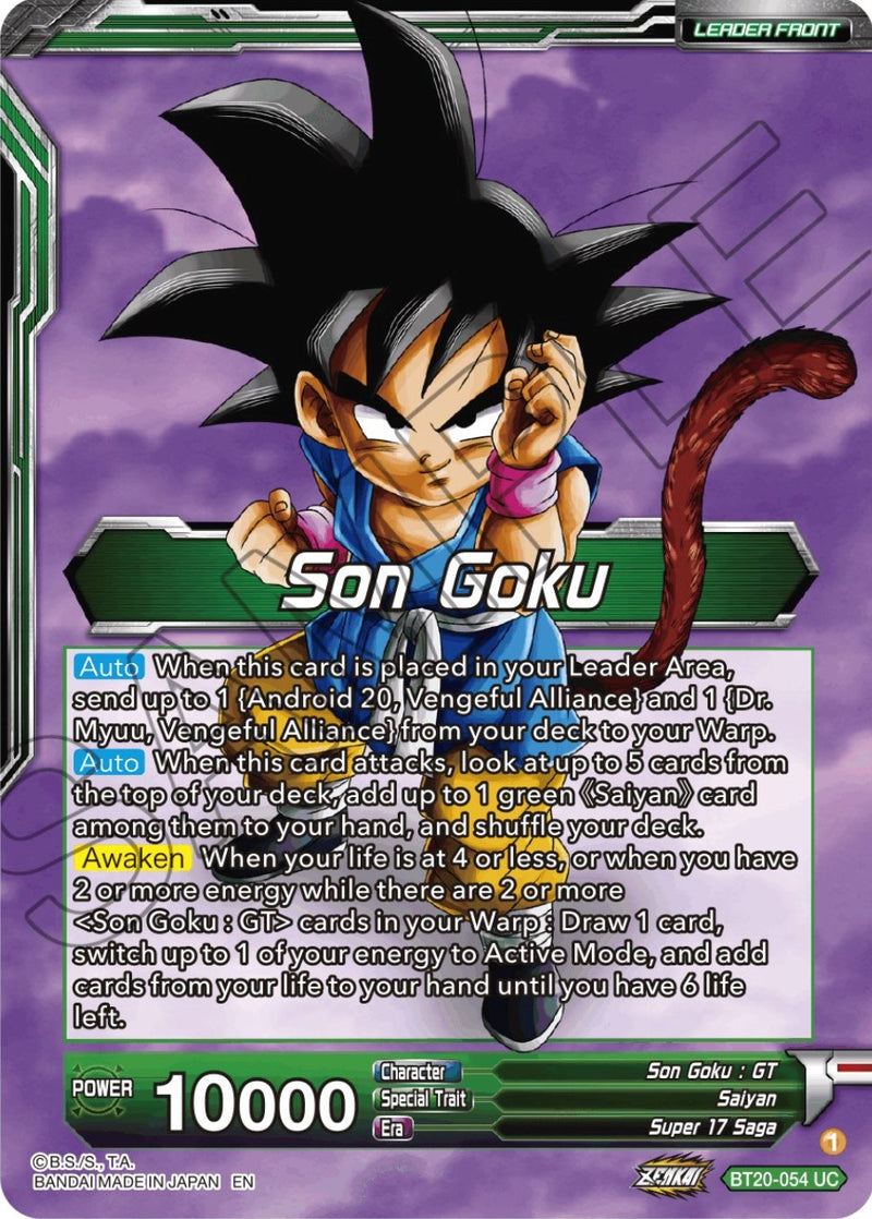 Son Goku // SS4 Son Goku, Betting It All (BT20-054) [Power Absorbed Prerelease Promos] Dragon Ball Super