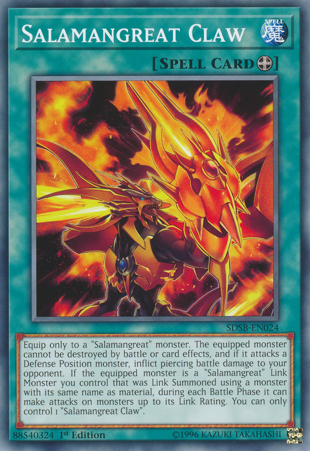 Salamangreat Claw [SDSB-EN024] Common Yu-Gi-Oh!