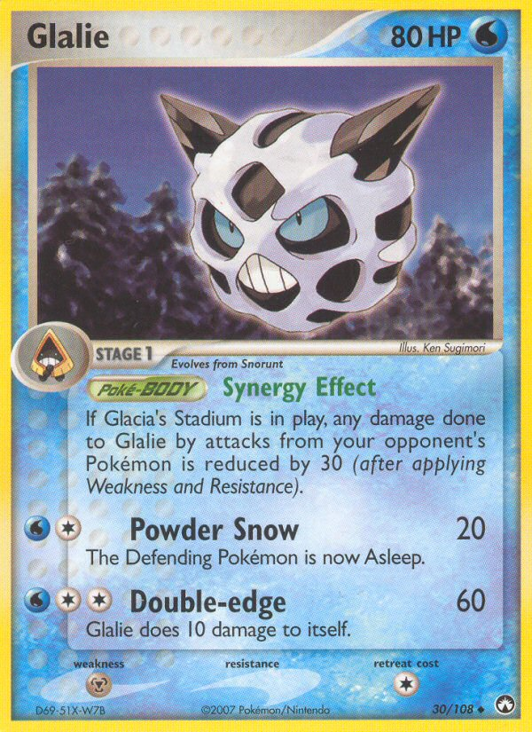 Glalie (30/108) [EX: Power Keepers] Pokémon