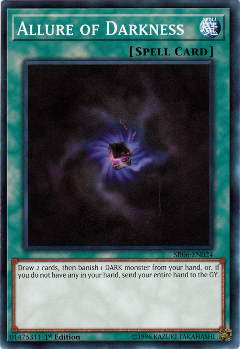 Allure of Darkness [SR06-EN024] Common Yu-Gi-Oh!