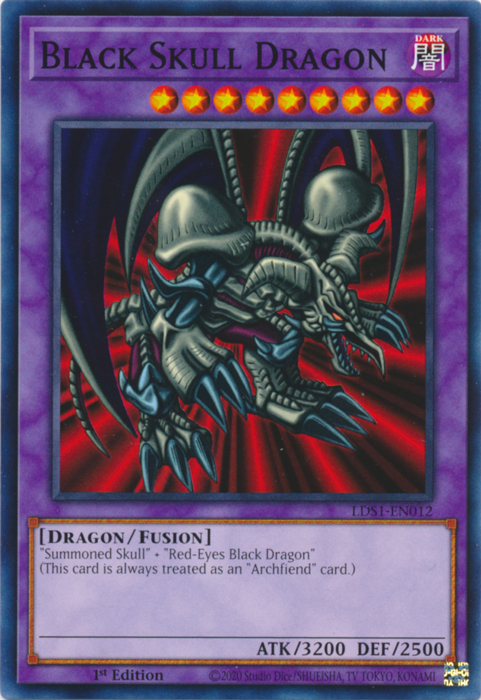 Black Skull Dragon [LDS1-EN012] Common Yu-Gi-Oh!