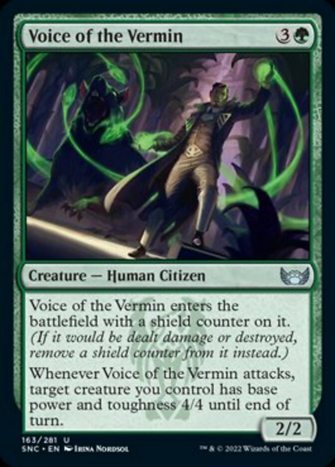 Voice of the Vermin [Streets of New Capenna] Magic: The Gathering