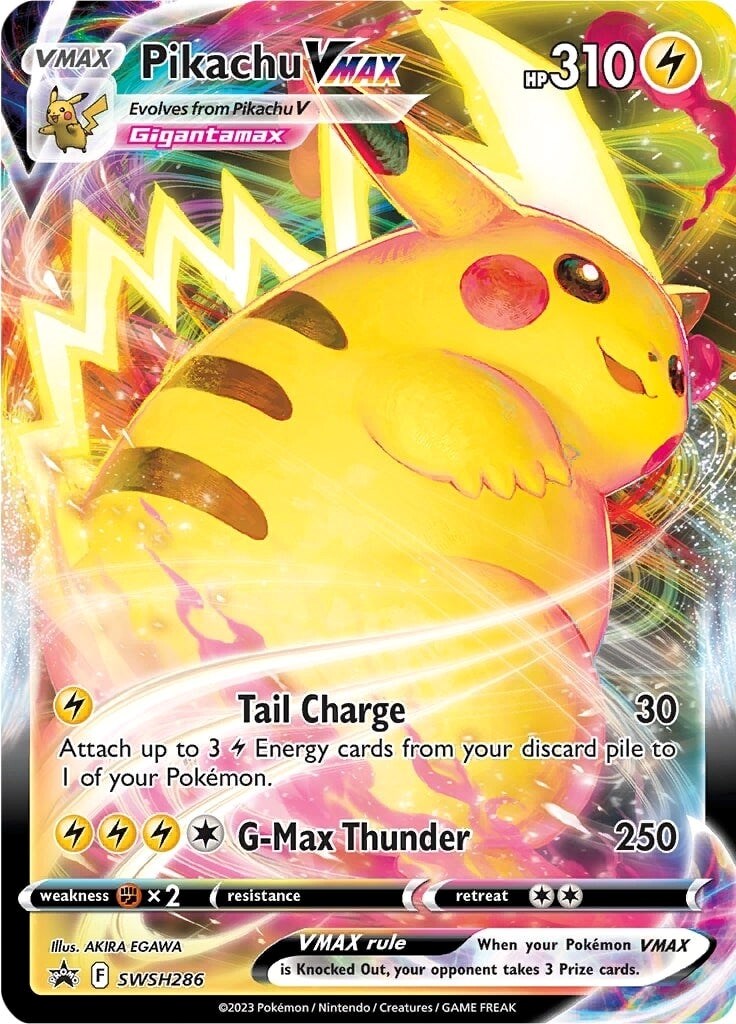 Pikachu VMAX (SWSH286) [Sword & Shield: Black Star Promos] Pokémon