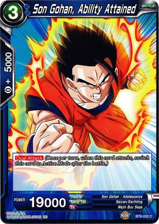 Son Gohan, Ability Attained (BT6-032) [Destroyer Kings] Dragon Ball Super