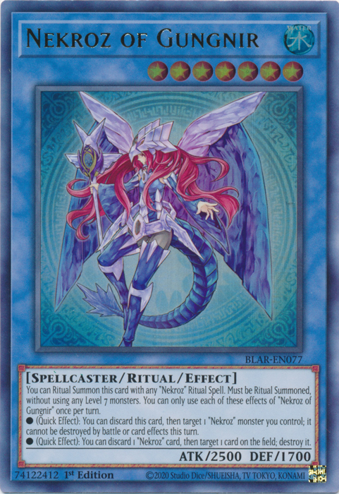 Nekroz of Gungnir [BLAR-EN077] Ultra Rare Yu-Gi-Oh!