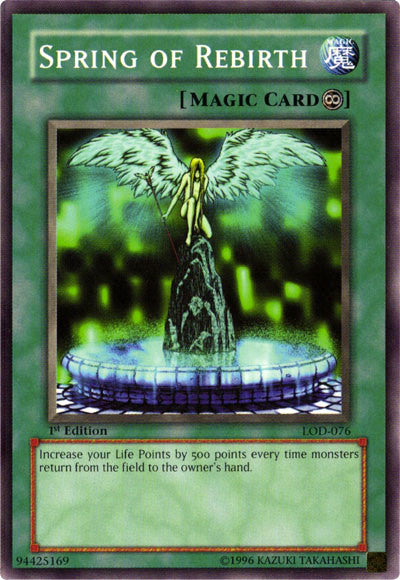 Spring of Rebirth [LOD-076] Common Yu-Gi-Oh!