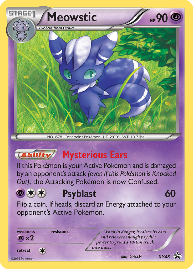 Meowstic (XY48) [XY: Black Star Promos] Pokémon
