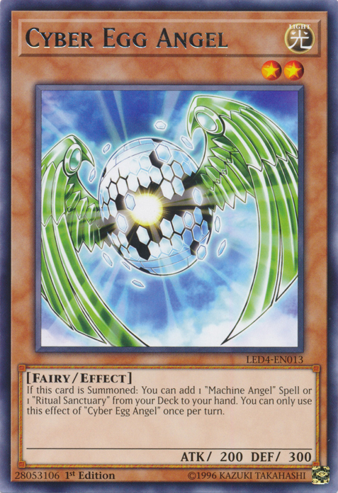 Cyber Egg Angel [LED4-EN013] Rare Yu-Gi-Oh!