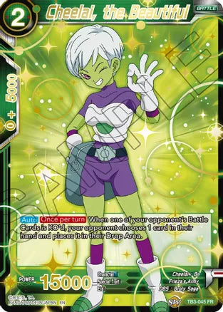 Cheelai, the Beautiful (Gold Stamped) (TB3-045) [Mythic Booster] Dragon Ball Super