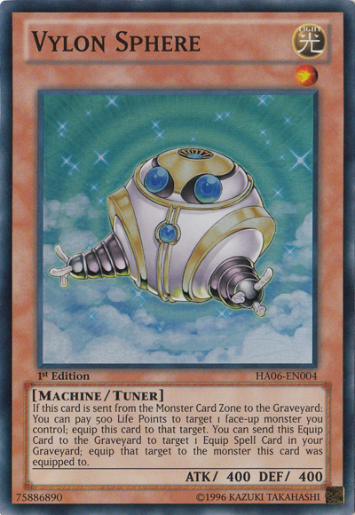 Vylon Sphere [HA06-EN004] Super Rare Yu-Gi-Oh!