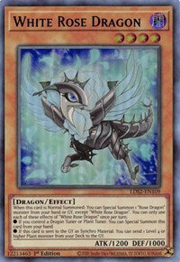 White Rose Dragon (Green) [LDS2-EN109] Ultra Rare Yu-Gi-Oh!