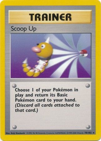 Scoop Up (78/102) [Base Set Unlimited] Pokémon