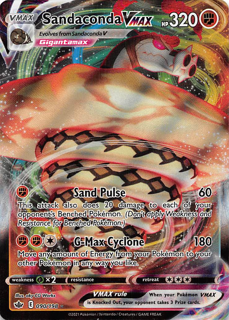 Sandaconda VMAX (090/198) [Sword & Shield: Chilling Reign] Pokémon