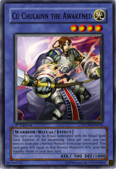 Cu Chulainn the Awakened [STON-EN033] Common Yu-Gi-Oh!