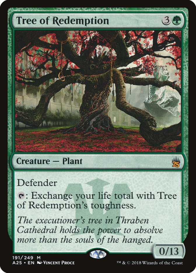 Tree of Redemption [Masters 25] Magic: The Gathering