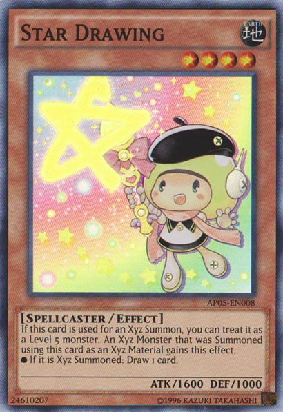 Star Drawing [AP05-EN008] Super Rare Yu-Gi-Oh!