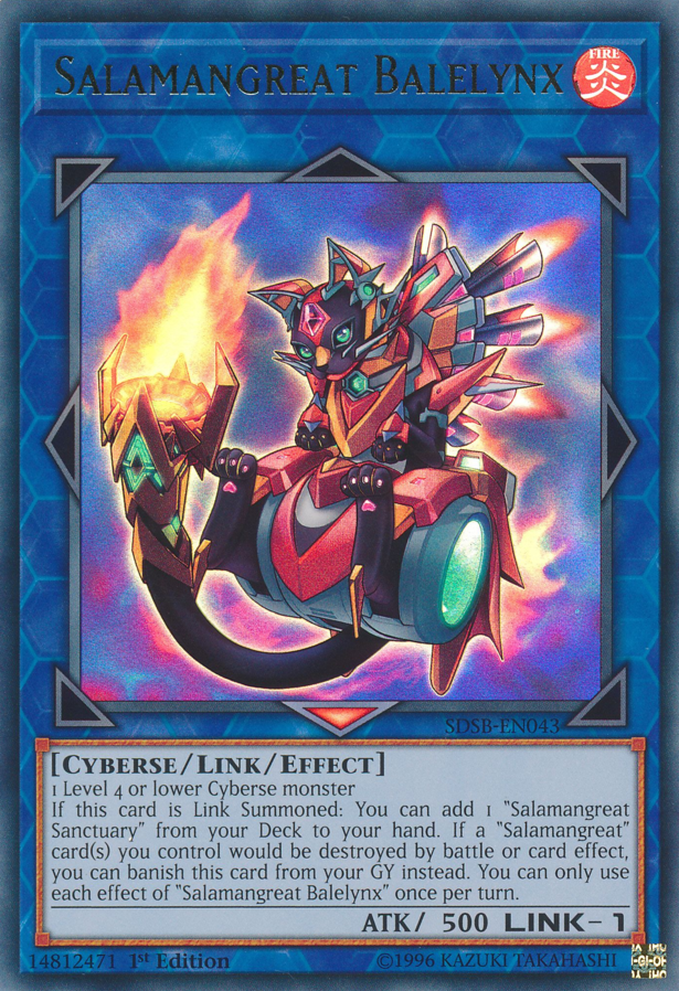 Salamangreat Balelynx [SDSB-EN043] Ultra Rare Yu-Gi-Oh!