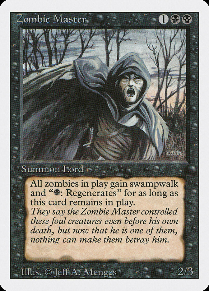 Zombie Master [Revised Edition] Magic: The Gathering