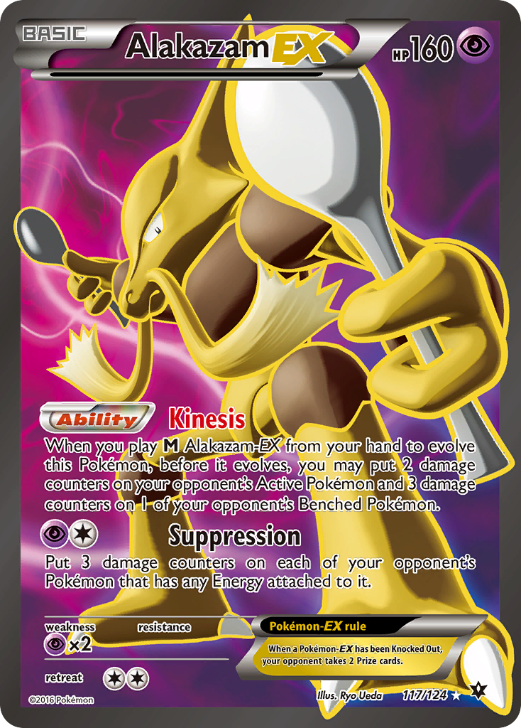 Alakazam EX (117/124) [XY: Fates Collide] Pokémon