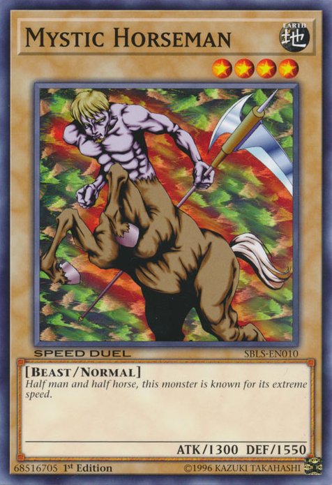 Mystic Horseman [SBLS-EN010] Common Yu-Gi-Oh!