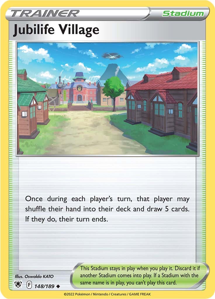 Jubilife Village (148/189) [Sword & Shield: Astral Radiance] Pokémon